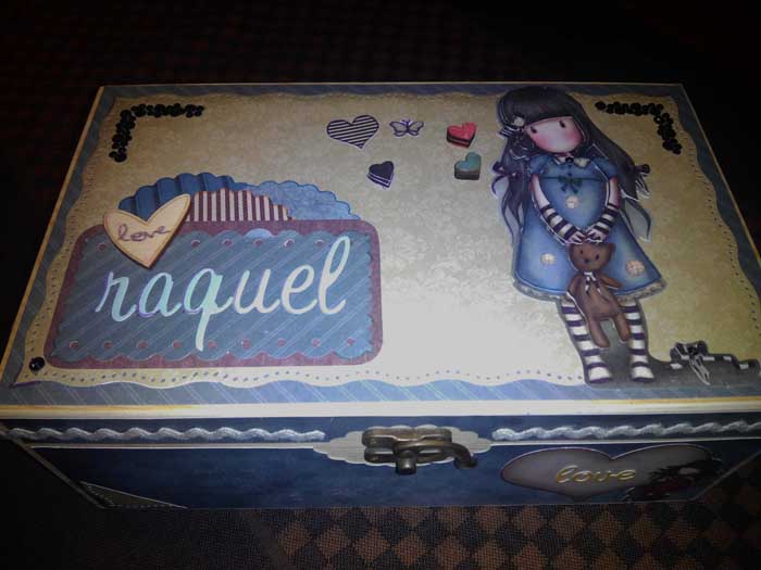 Caja decorada Scrapiluca 03