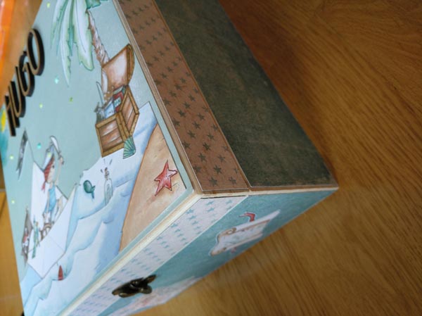 Caja madera decorada Scrapiluca 16