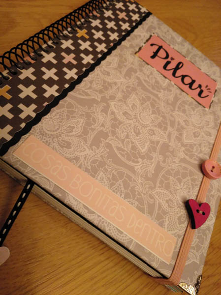 Libreta decorada Scrapiluca 06